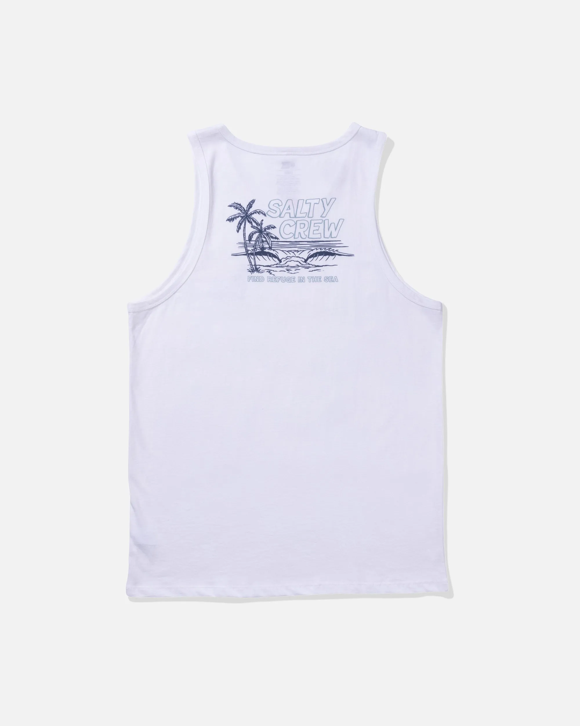 A Frame Tank - White