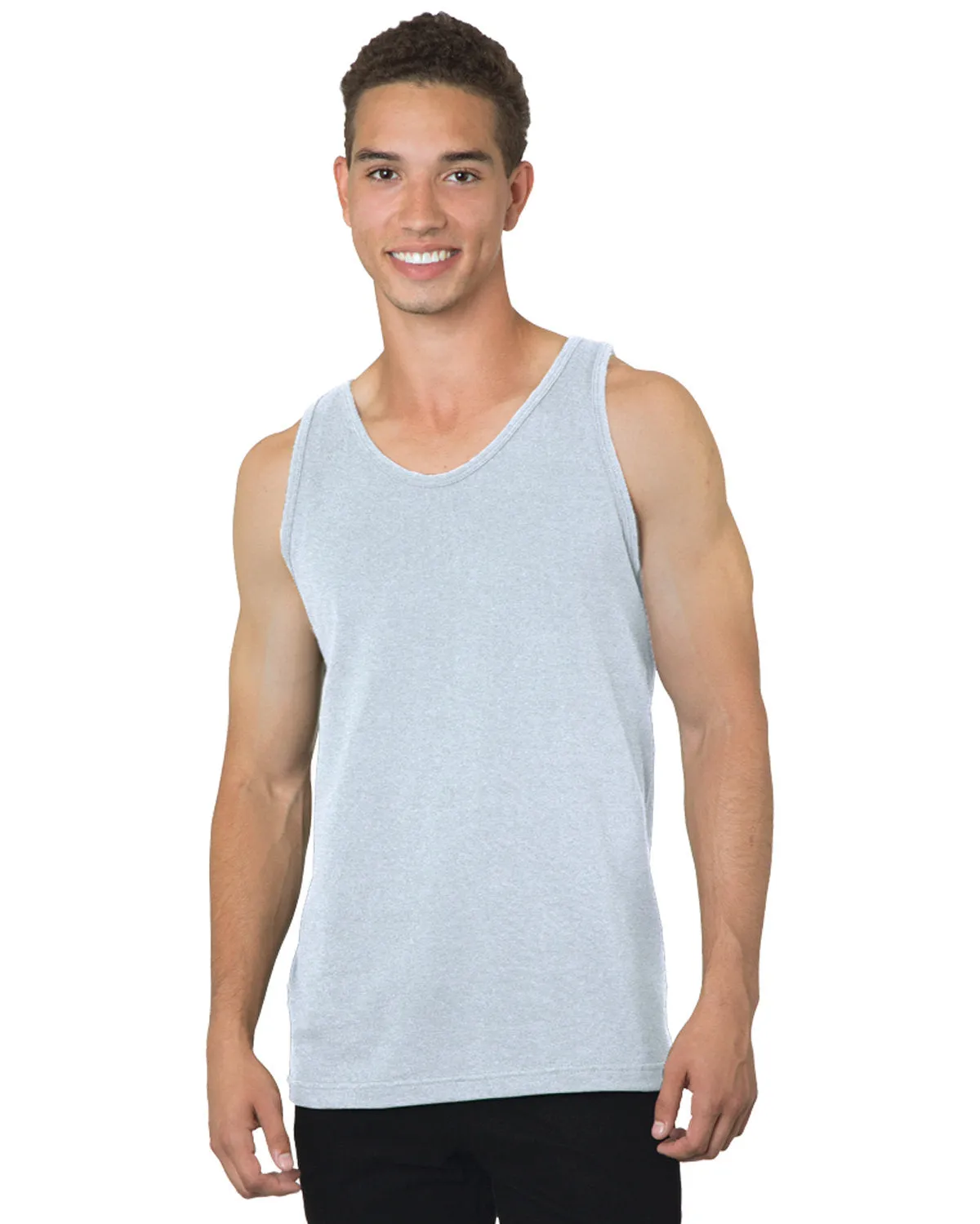 Bayside Men's 6.1 oz., 100% Cotton Tank Top
