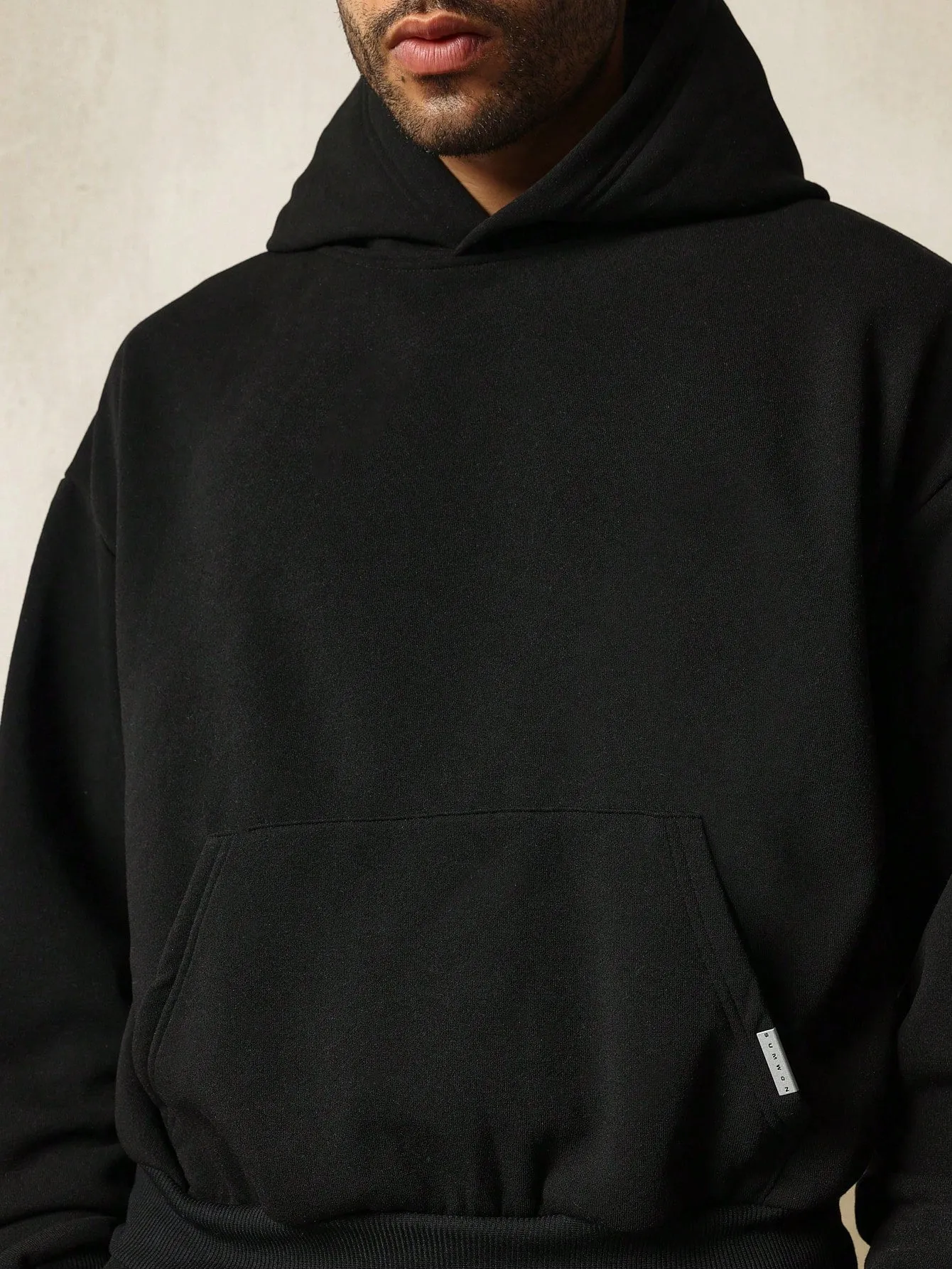 Crop Fit Overhead Essential Hoodie And Pull On Sweatpants 2 Piece Set