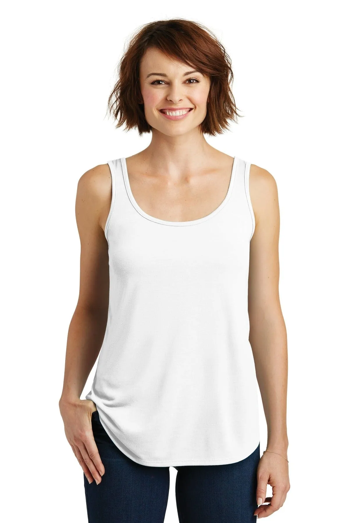 District DM414: Women's Drapey Tank