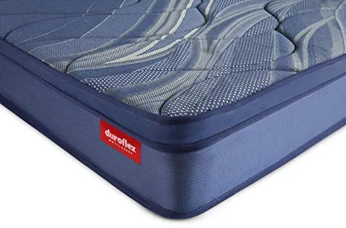 Duroflex Riseup - Bonnel Spring 7 Inch King Size Spring Mattress With Pillow Top (75x72x6   1)