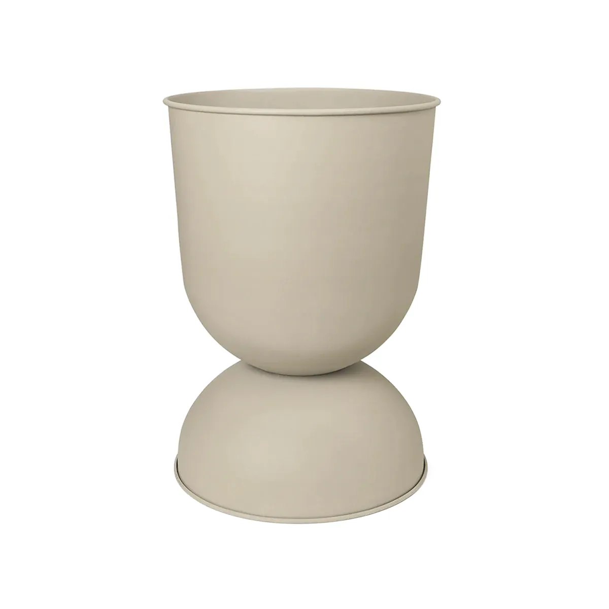 Ferm Living Medium Hourglass Pot - Cashmere
