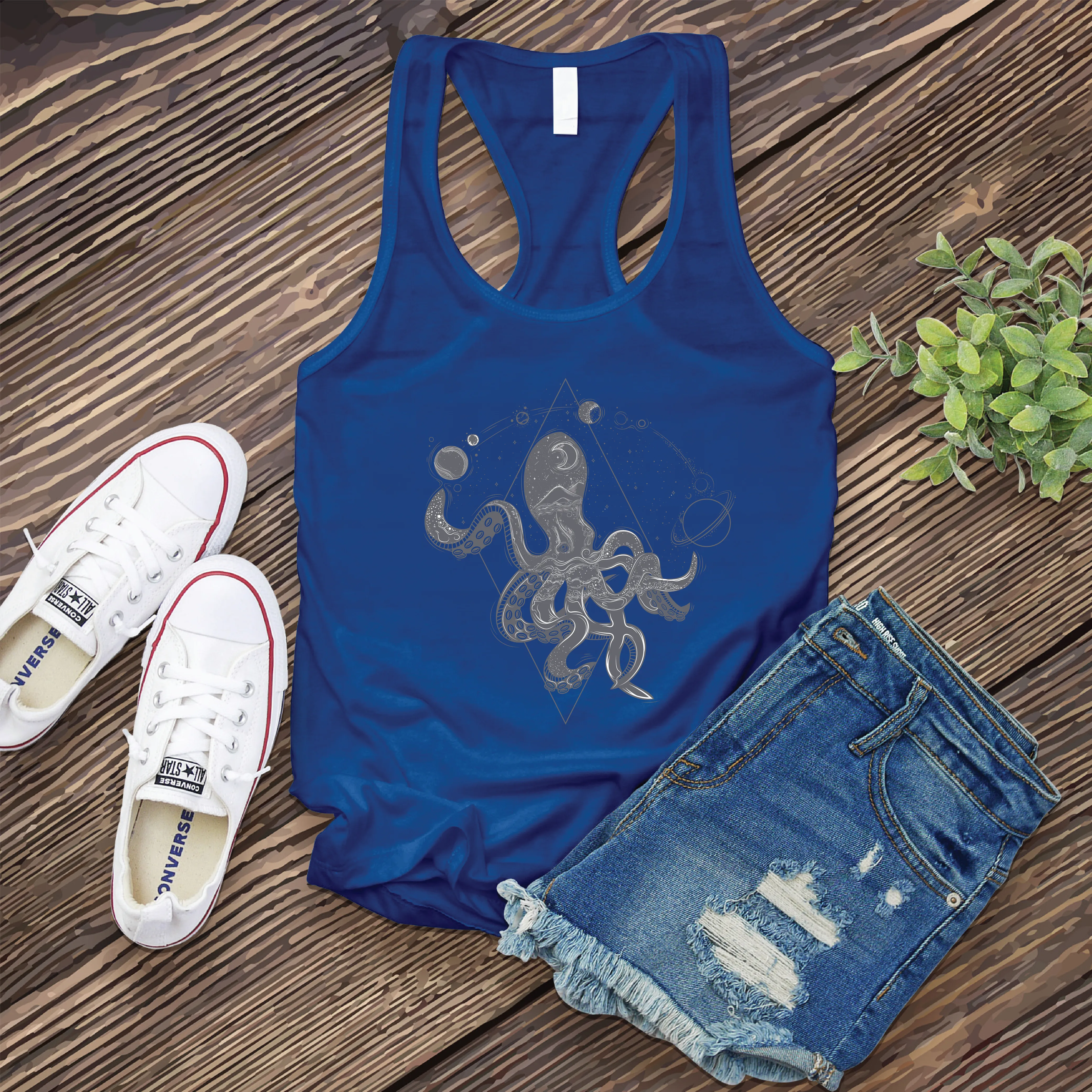 Galactic Octopus Women's Tank Top