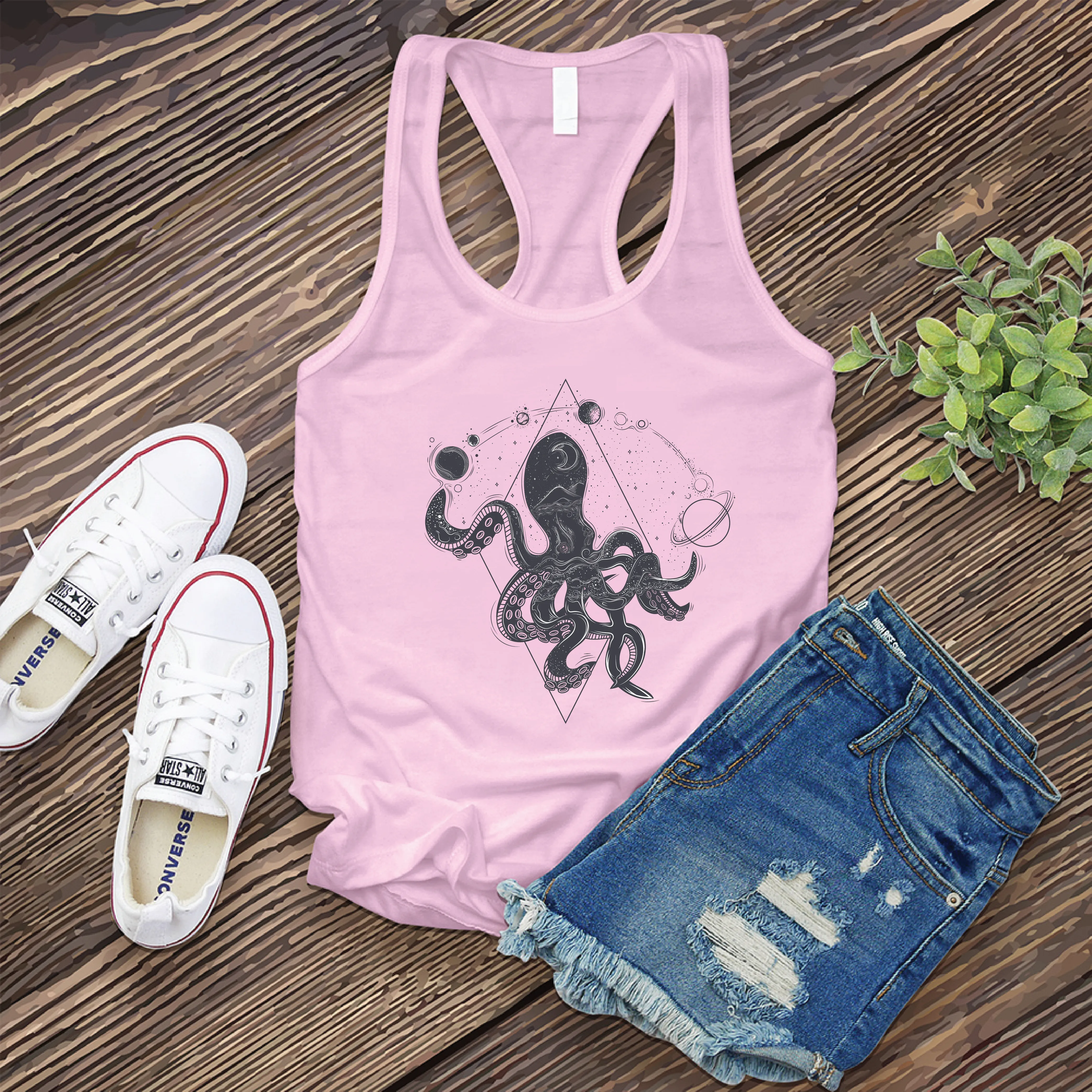 Galactic Octopus Women's Tank Top