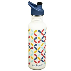 Klean Kanteen Classic Sports Cap Stainless Steel Water Bottles 800ml