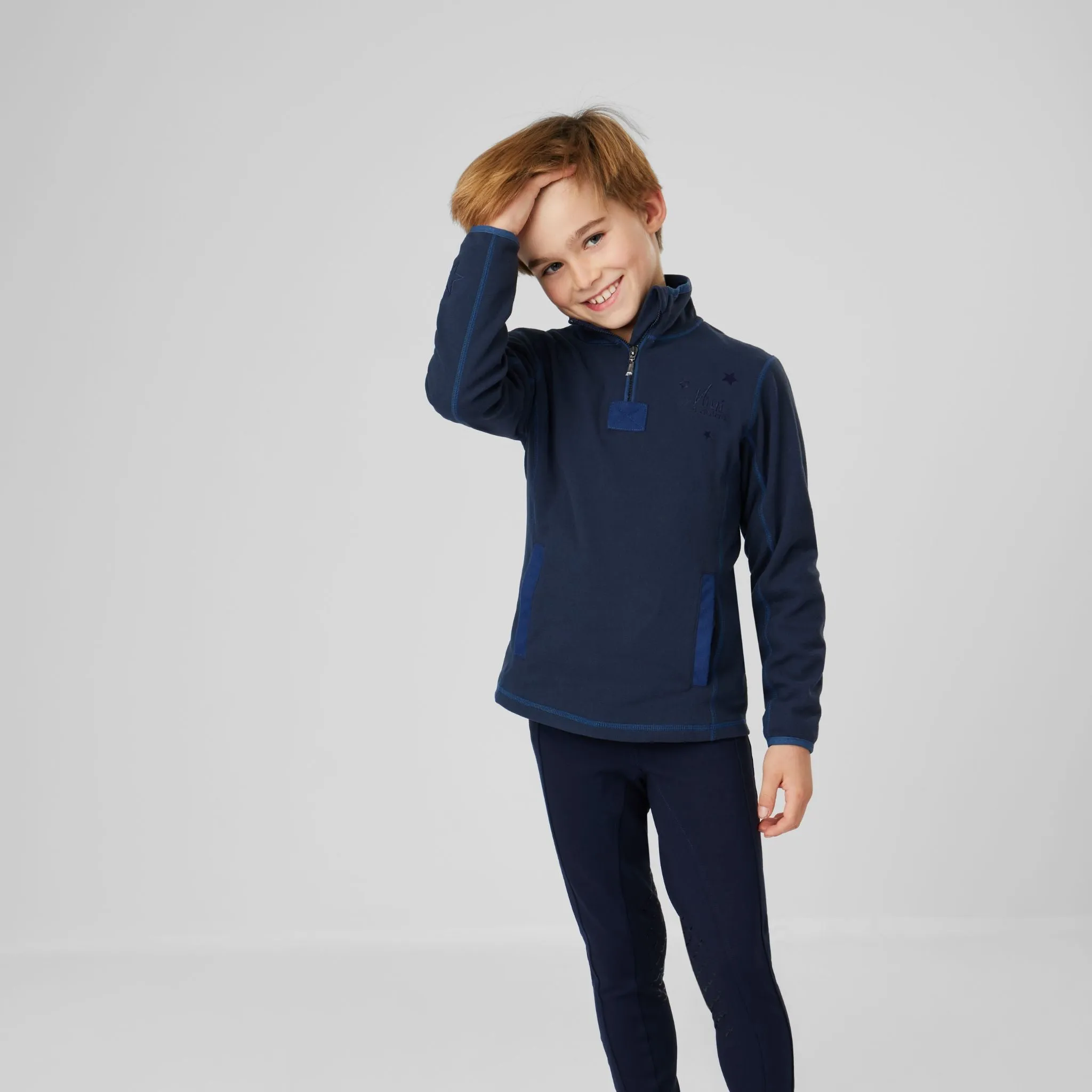 LeMieux Mari Mini Micro Fleece Long Sleeve Top