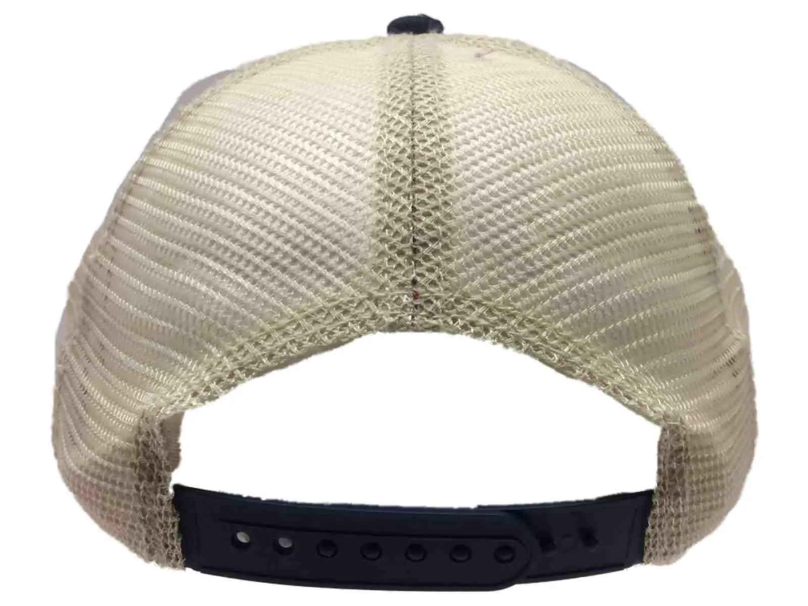 Miller Lite Brewing Company Retro Brand Vintage Mesh Beer Navy Blue Adj Hat Cap