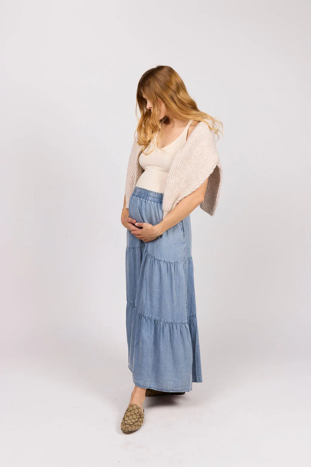 Nashville Denim Skirt