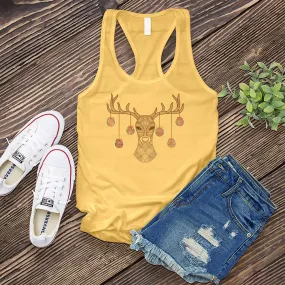 Ornament Reindeer Women's Tank Top