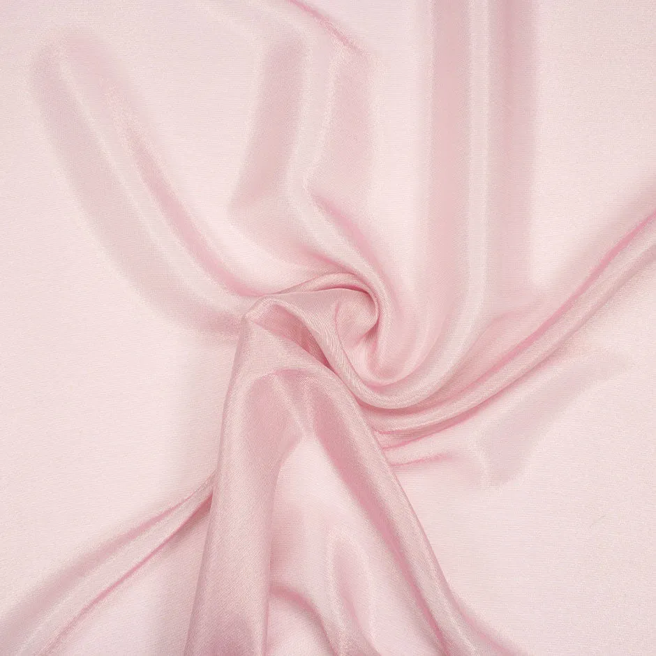 Pastel Pink Lightweight Silk Blend Lamé