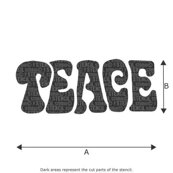 Peace Stencil