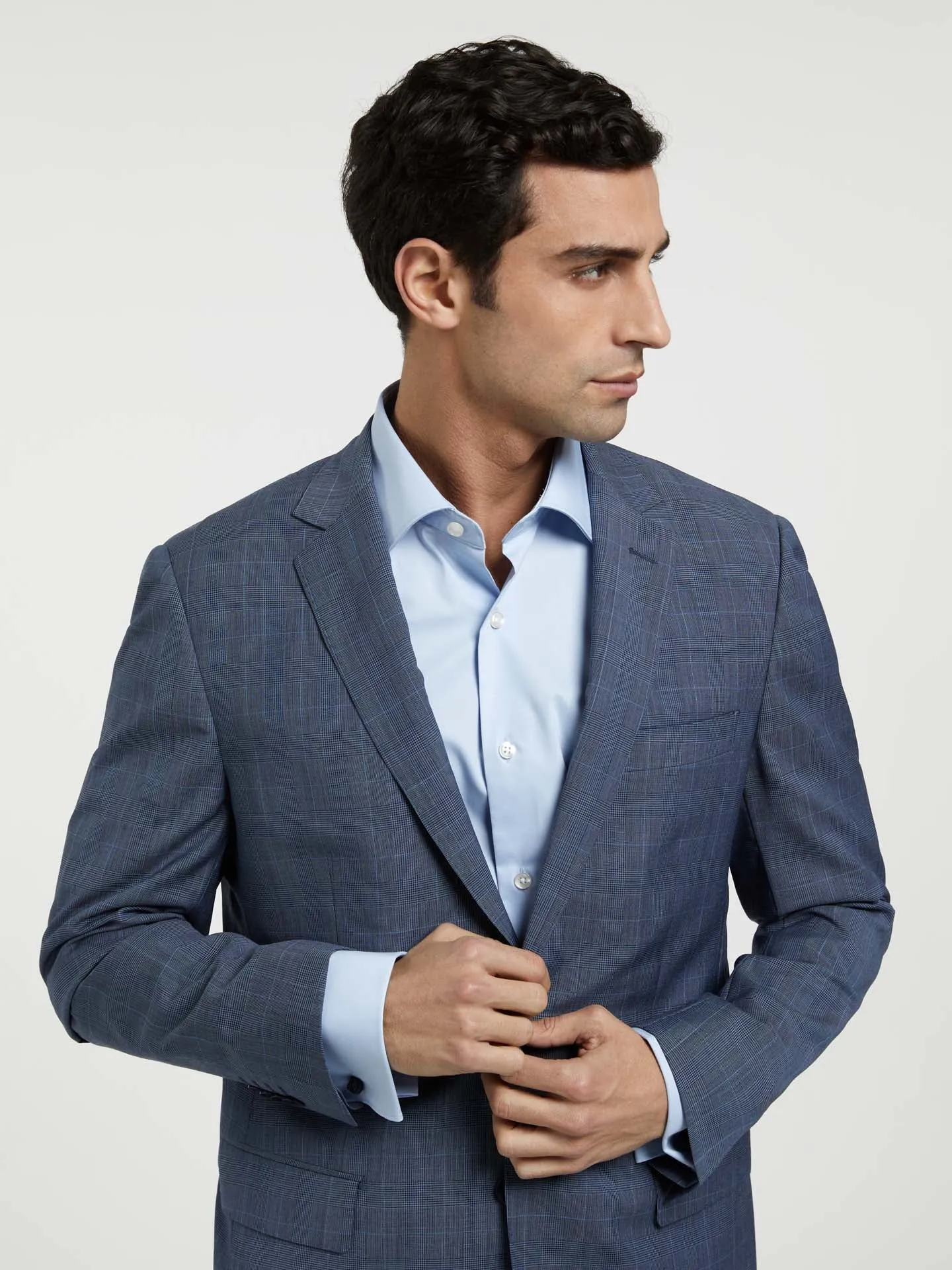 Regular fit k-easy plain poplin comfort formal shirt