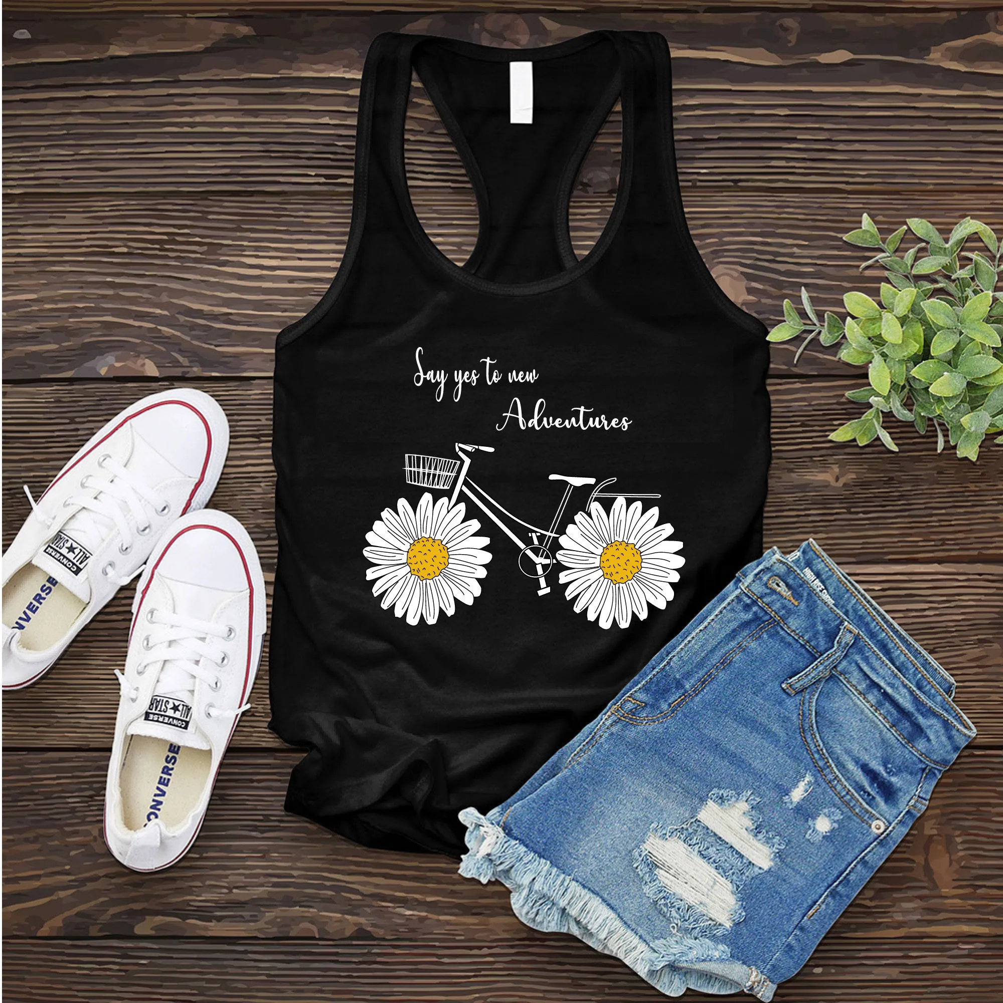 Say Yes To New Adventures Women's Tank Top