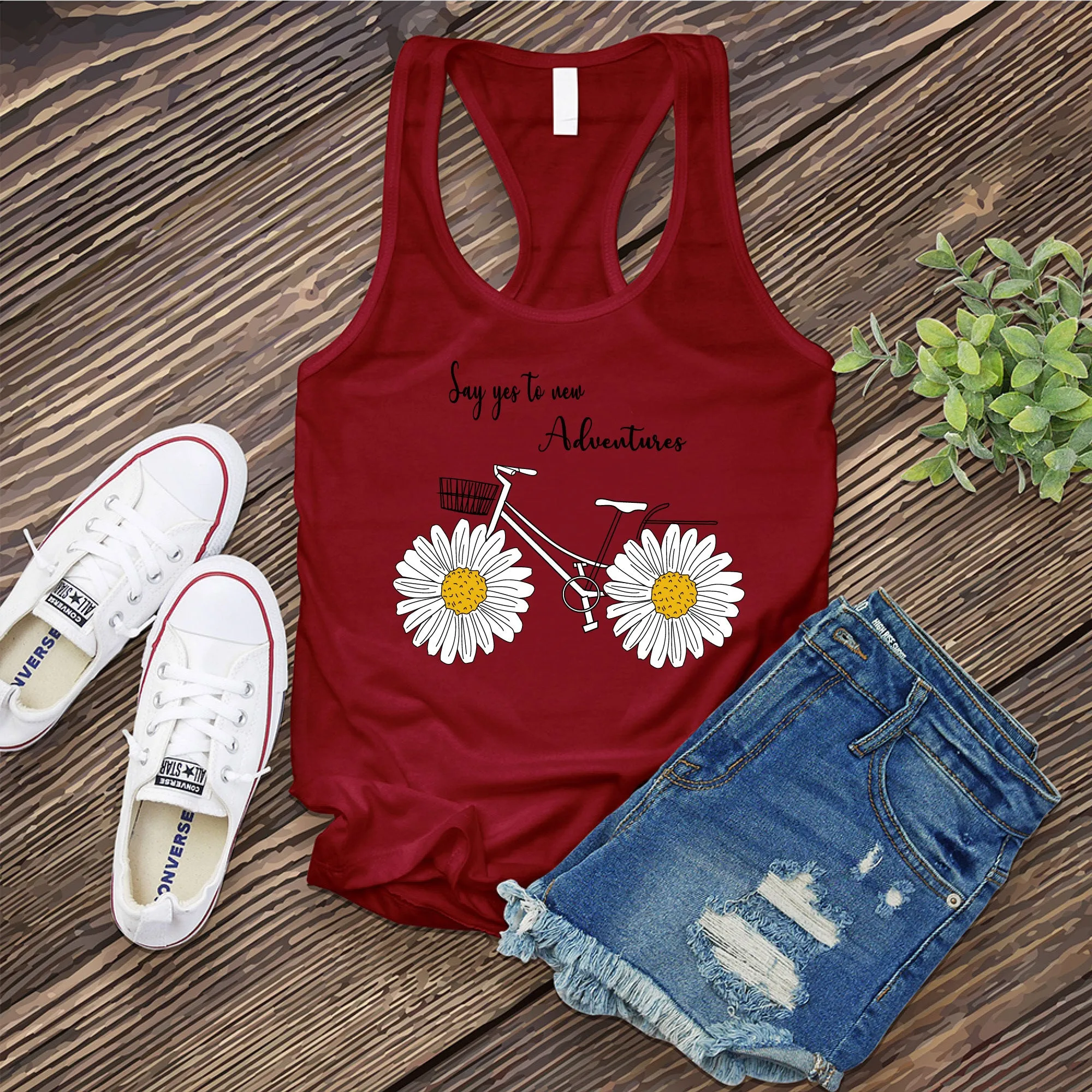 Say Yes To New Adventures Women's Tank Top