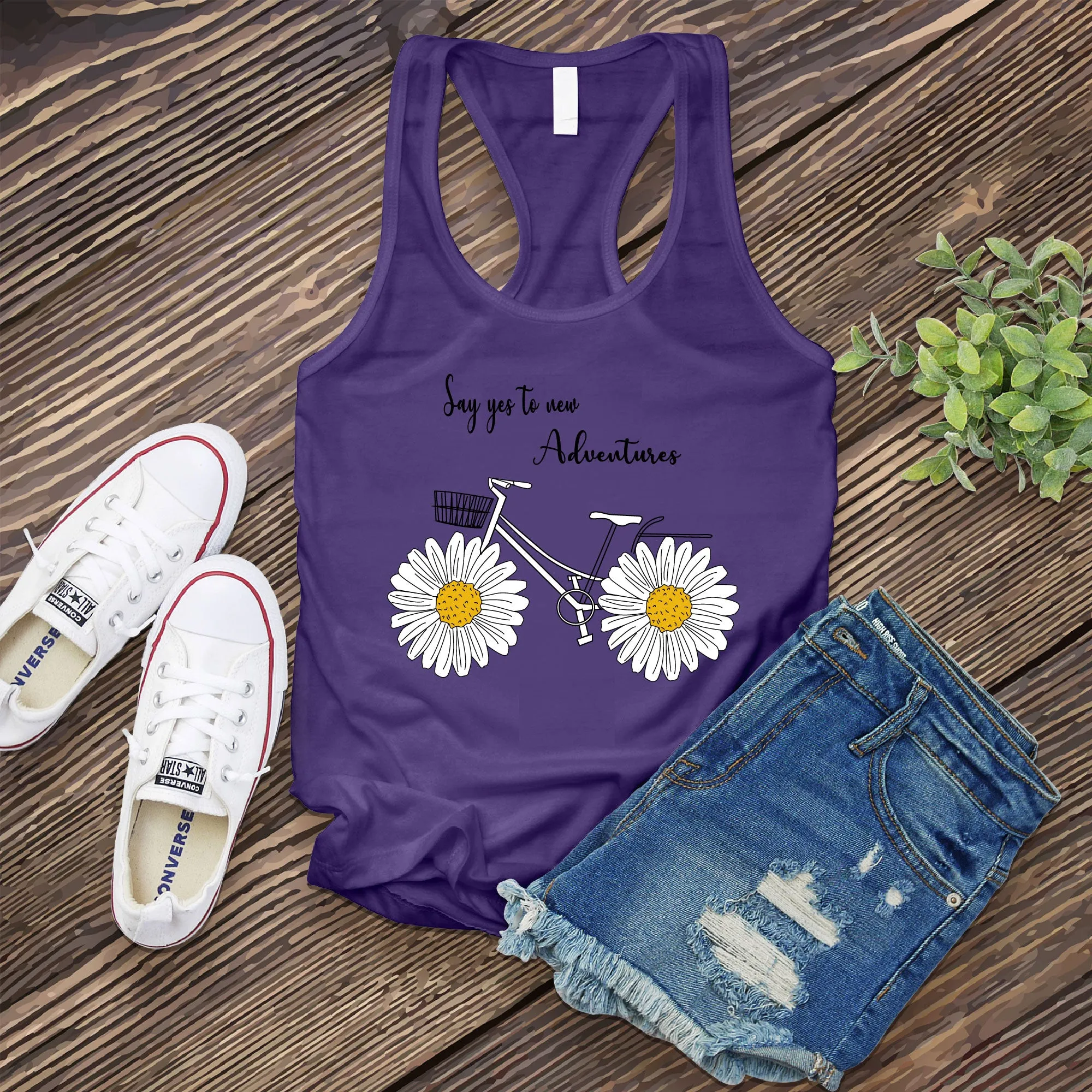 Say Yes To New Adventures Women's Tank Top