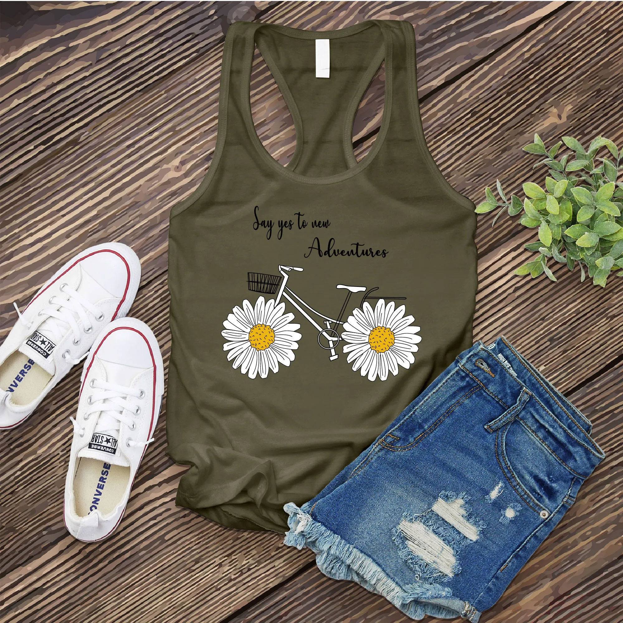 Say Yes To New Adventures Women's Tank Top