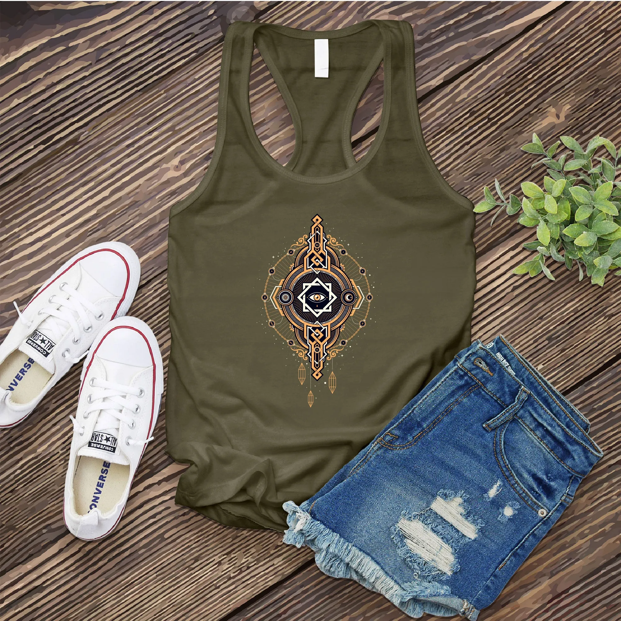 Seeing Eye Compass Women's Tank Top
