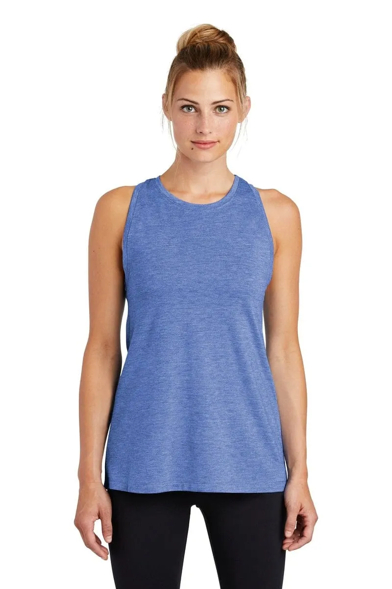 Sport-Tek LST402: Ladies PosiCharge Tri-Blend Wicking Tank
