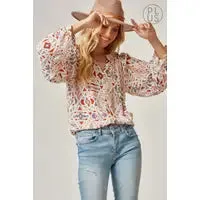 Trendy Print Top