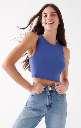 WOMEN'S TANK TOP IN BIJOU BLUE